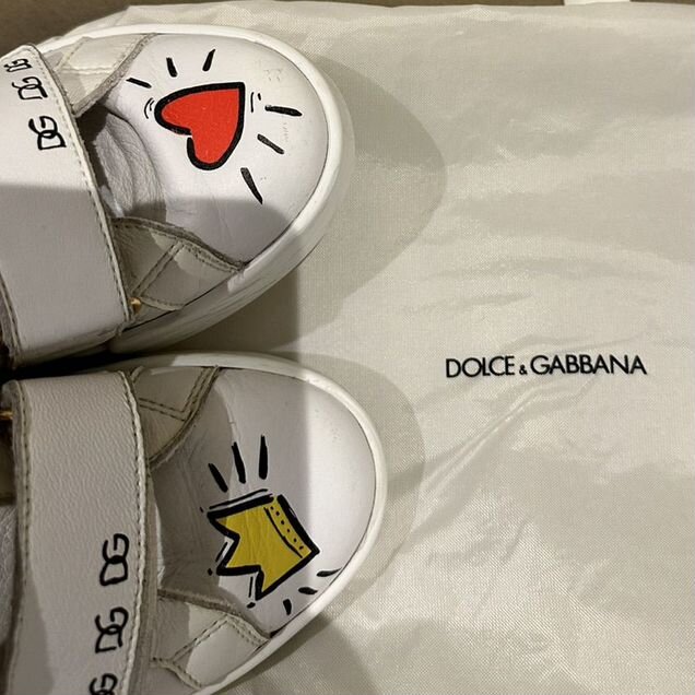 Dolce gabbana кеды 34