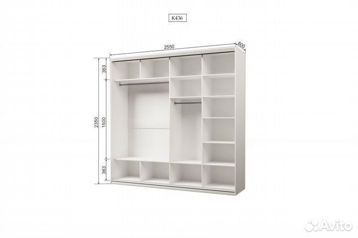 Шкаф-купе Санвут Урал