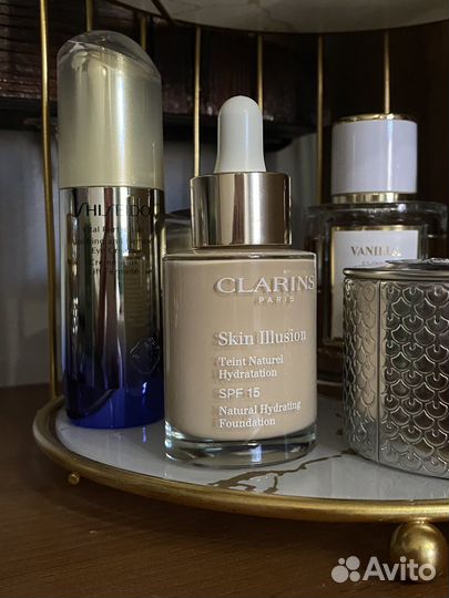 Тональный крем clarins skin illusion 105N 30мл