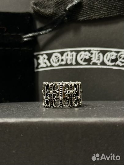 Кольцо эстетика Chrome Hearts