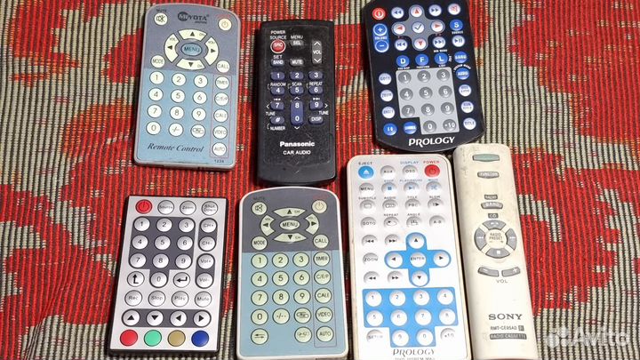Пульты для видео,телевизоров и другой быт. техники