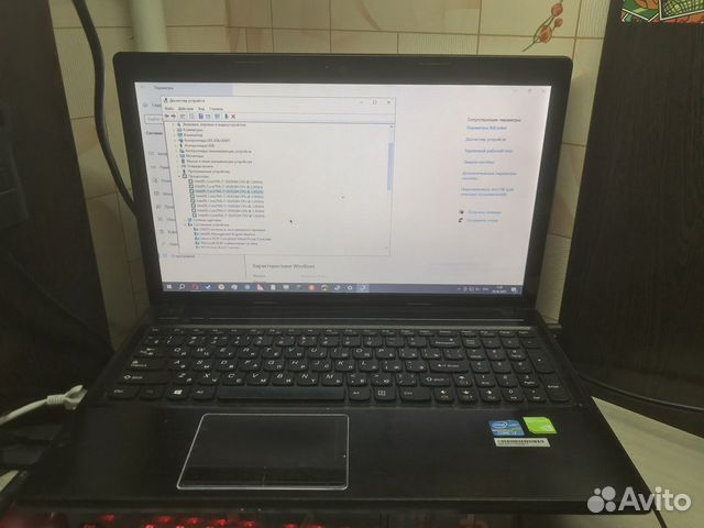 Игровой ноутбук Lenovo g580