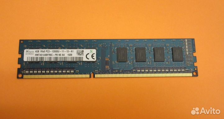 Hynix 4GB DDR3 PC3L-12800U PC3-12800U pc3 pc3l