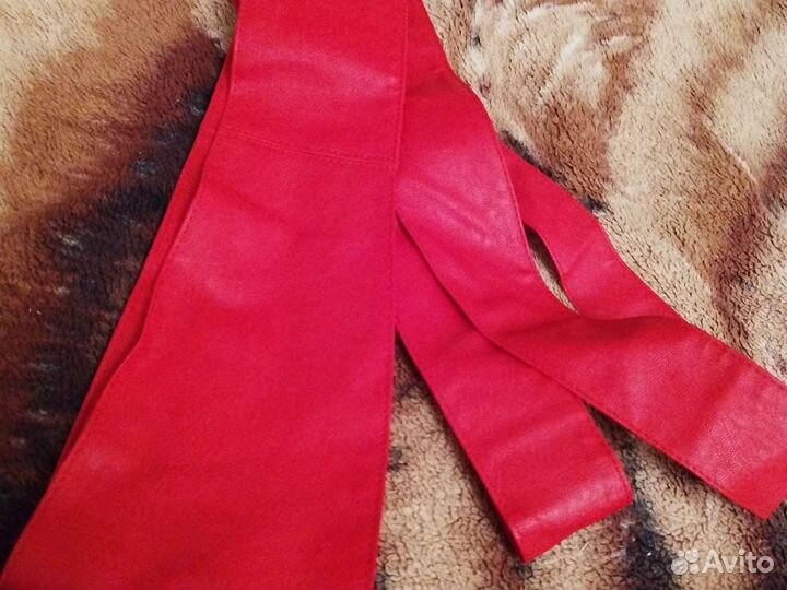 Пояс женский кожаный широкий