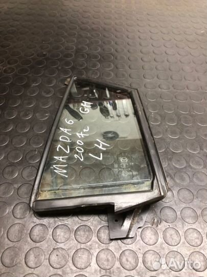 Стекло задней левой двери mazda 6 GH глухое