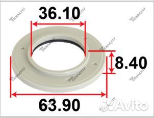 Опора амортизатора Mitsubishi Lancer asmmi1008K