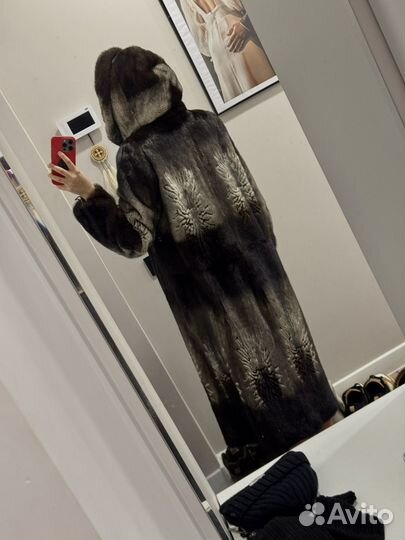 Шуба норковая 48