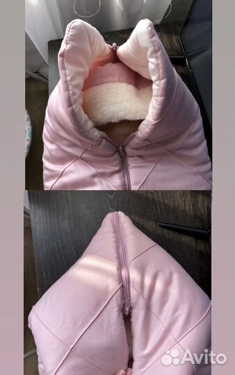 Конверт на выписку для девочки осень/зима