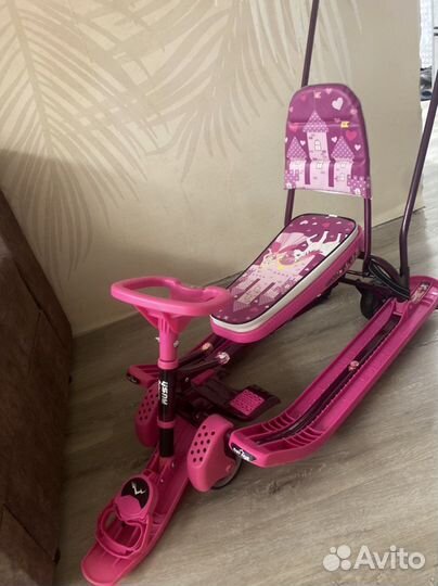 Снегокат с колесами