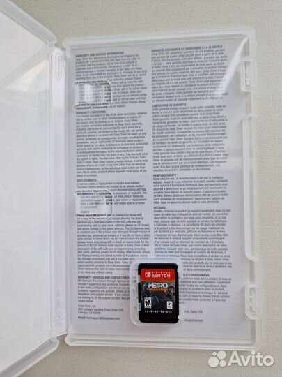 Игра Metro Redux для Nintendo, на русском