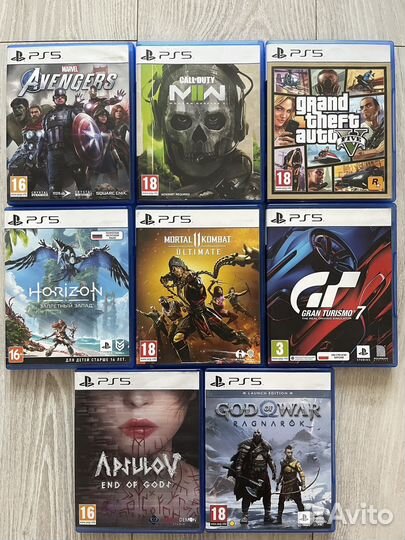 Диски ps5 игры для playstation 5