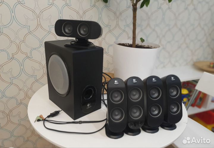 Акустическая система 5.1 logitech x-530