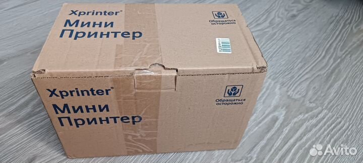 Термопринтер xp- 365b,20-80 mm,2 в1+ 750шт наклеек