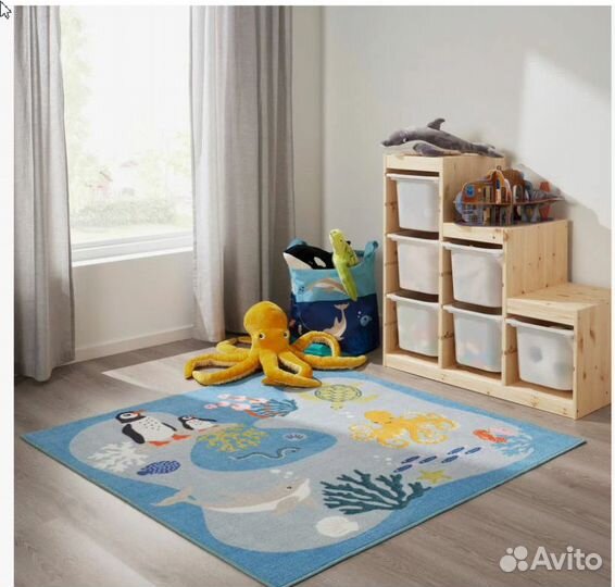 Стеллаж для игрушек IKEA Труфаст, лесенка