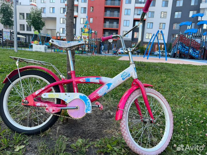 Детский велосипед для девочки winx
