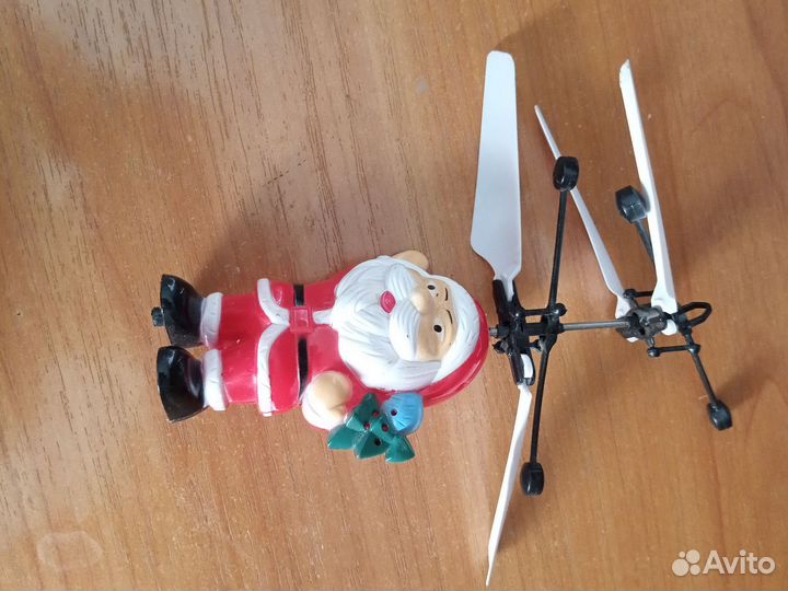 Дед Мороз вертолет не на пульте управления