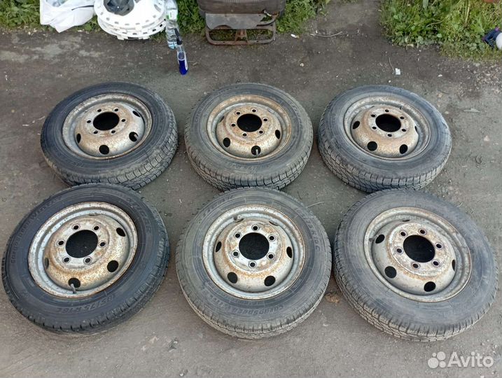 Колеса на Газель 6 штук зима