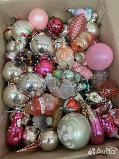 Игрушки новогодние советские