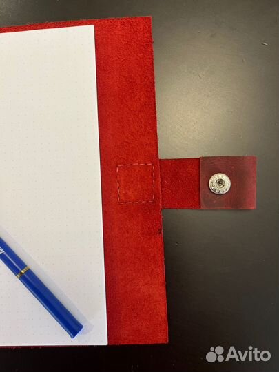 Кожаный ежедневник ручной работы
