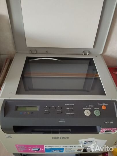 Цветной лазерный принтер samsung CLX-2160 б/у