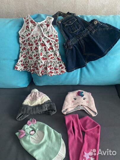 Одежда для девочки пакетом 80 86 92