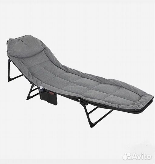 Раскладушка туристическая 200х64x30 см до 120 кг