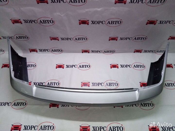 Бампер задний hyundai accent (Тагаз) Серебристый
