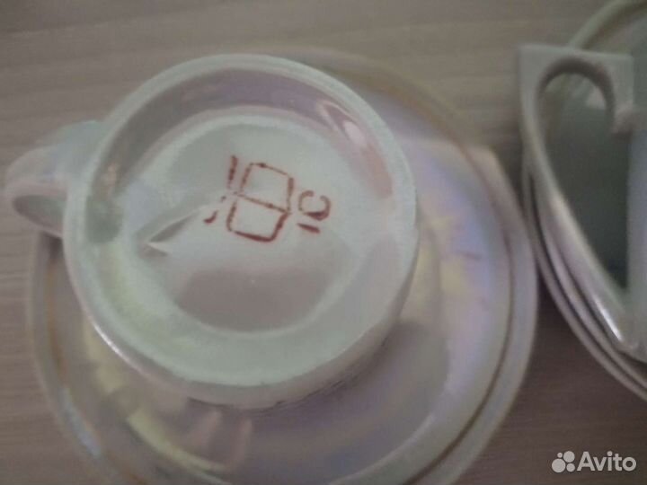 Чашки с блюдцем все 3