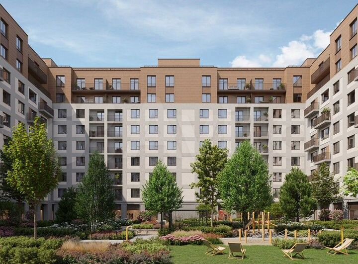 2-к. квартира, 64,6 м², 4/9 эт.