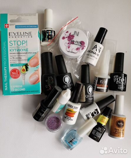 Для ногтей, гель лаки, пакетом, цена за все