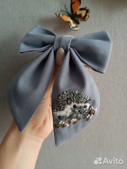 Аксессуары из льна с вышивкой ручной работы