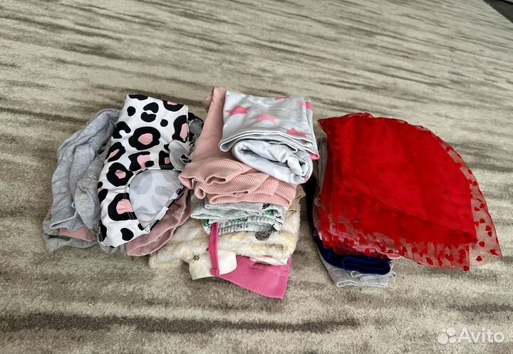 Пакет вещей на девочку от 2 до 3 лет
