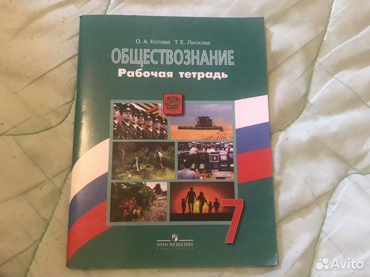Рабочая тетрадь общество 7 класс