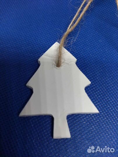 Новогодние игрушки ручной работы из гипса