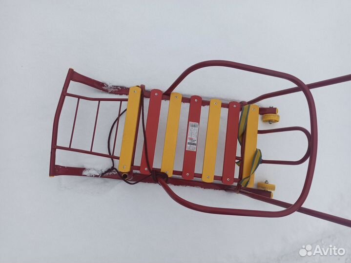 Детские санки с колесами