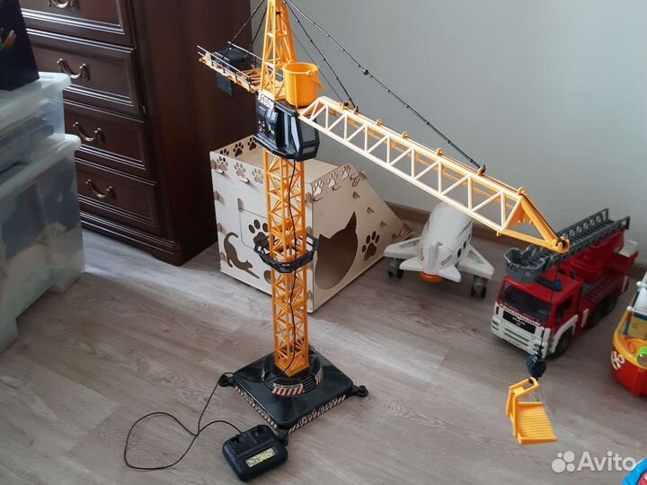 Башенный кран игрушка