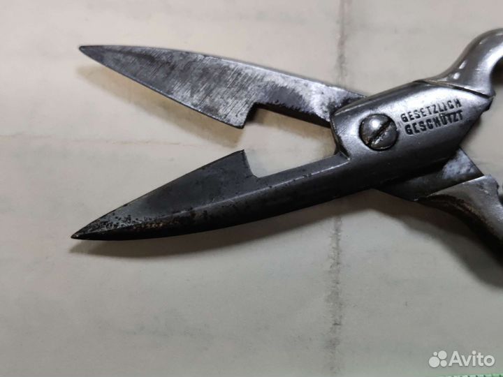 Антикварные ножницы Портного. Редкость