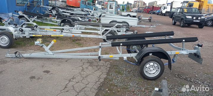Прицеп для перевозки лодок до 4.8м самосвальный