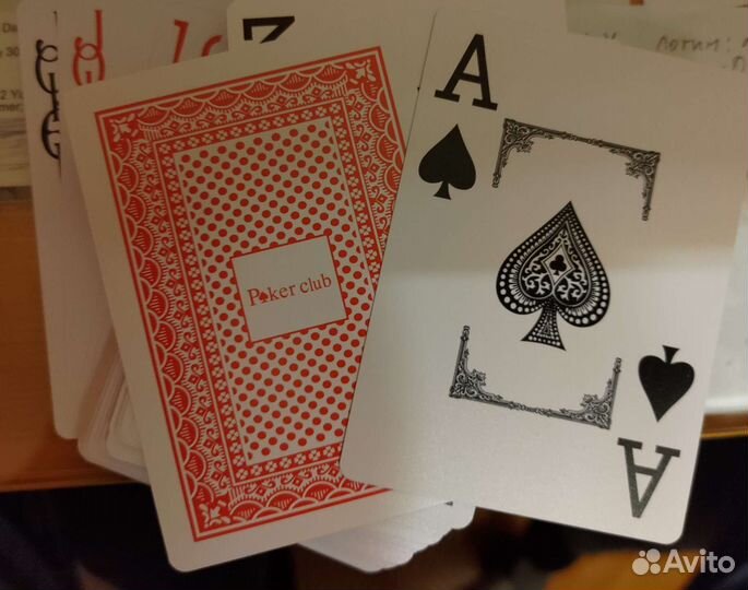 Игральные карты Poker club новые 3 колоды