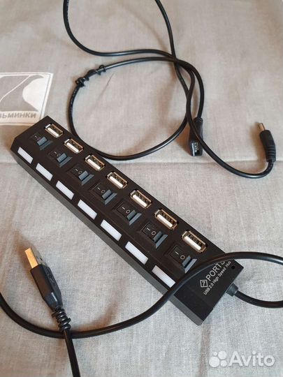 USB-разветвитель-хаб Gembird UHB-U2P7-02