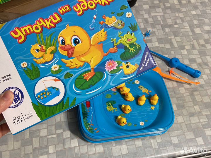 Магнитная рыбалка музыкальная