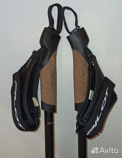 Палки для беговых лыж карбоновые 152,5