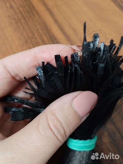 Биопротеиновые волосы на капсулах