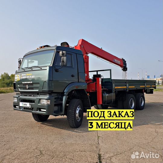КамАЗ 6522 с КМУ, 2014