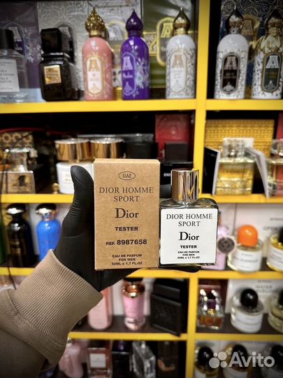 Dior homme sport оригинальный тестер