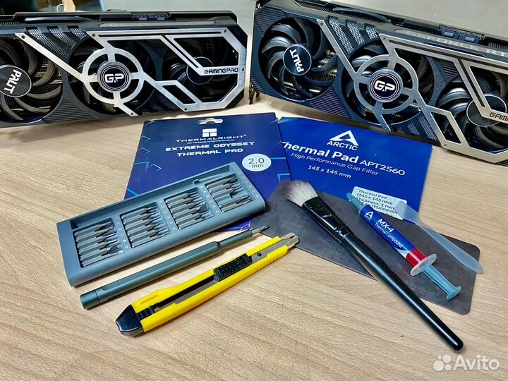 Обслуживание видеокарт