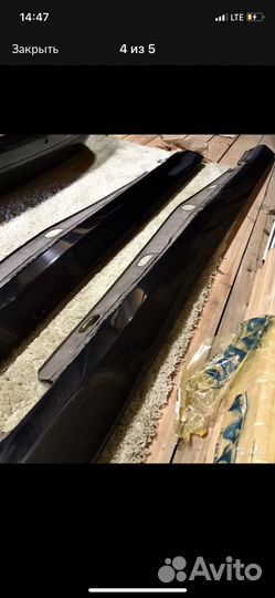 Пороги на Mercedes w 221. Не лонг