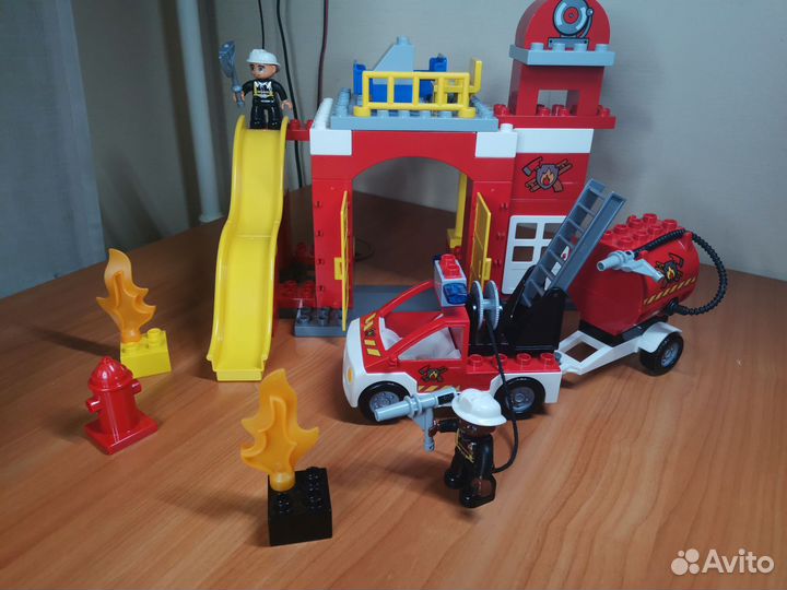 Lego duplo 6168 пожарная станция