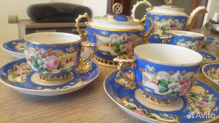 Сервиз Дунашова антиквариат