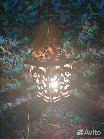 Светильник ручной работы